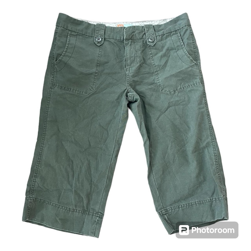 Vintage Y2K 00’s green Roxy cargo shorts